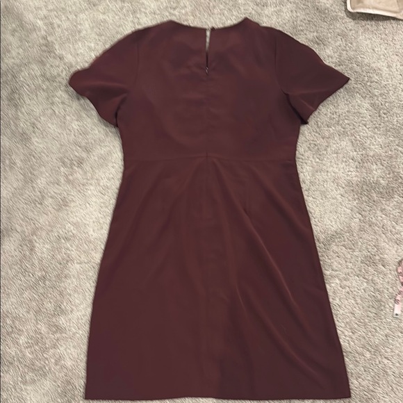 Elegant Burgundy Dress - Picture 6 of 6